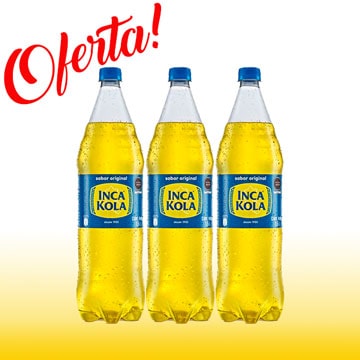Inca Kola, paquete de 3